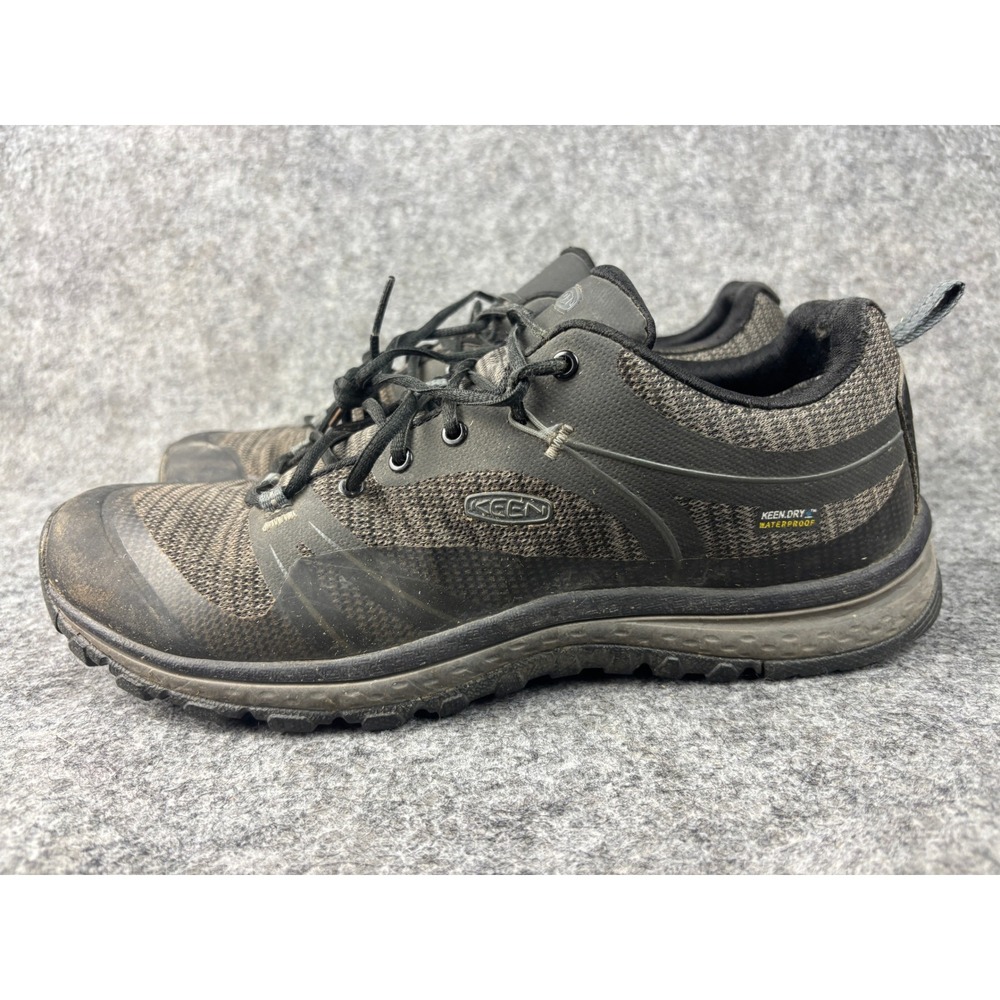 Keen Terradora Hiking Shoes Womens 10.5 Black Waterproof Low Top 1019877